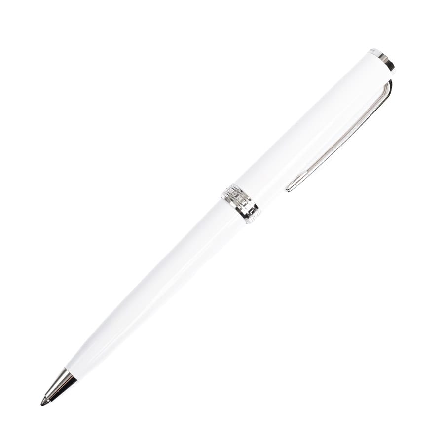 PIXホワイトボールペン ホワイト 約13cm(実寸)