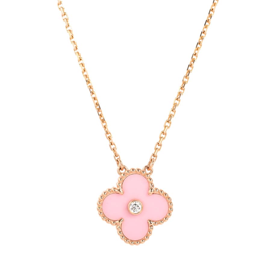 【中古A品】  ヴァンクリーフアーペル ヴィンテージアルハンブラ  VCAR05SY00 K18ピンクゴールド 横浜関内店