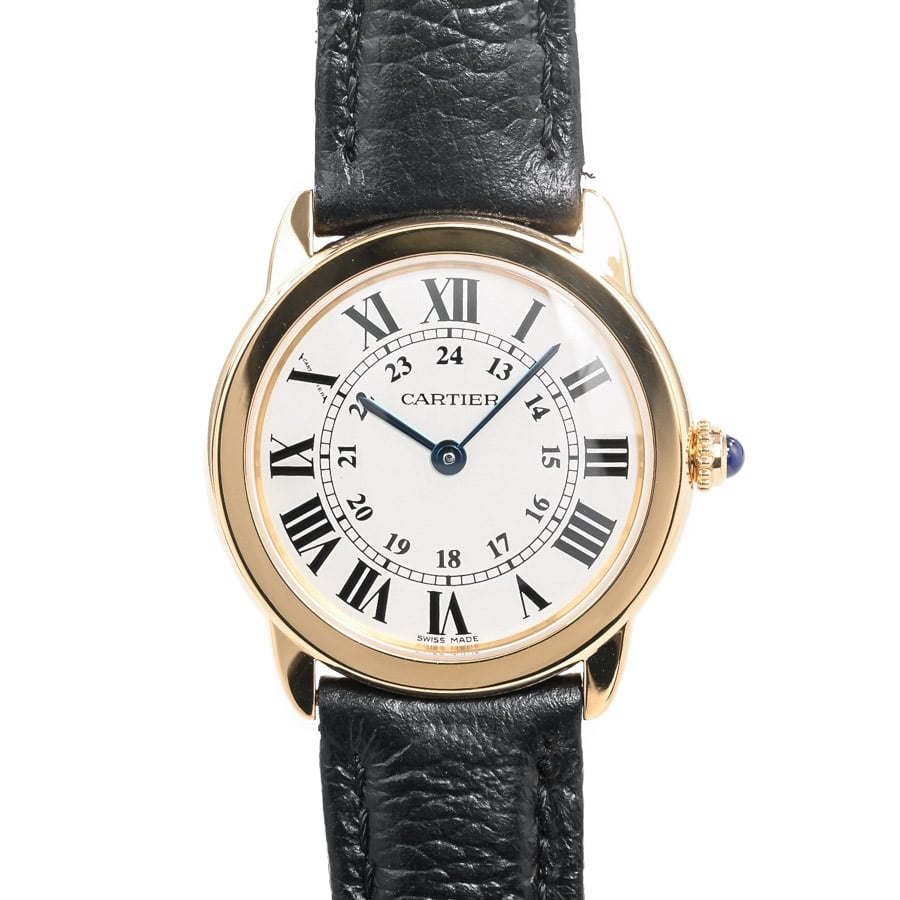 ロンドソロ ドゥ カルティエ SM シルバー ケース:約29mm(実寸)