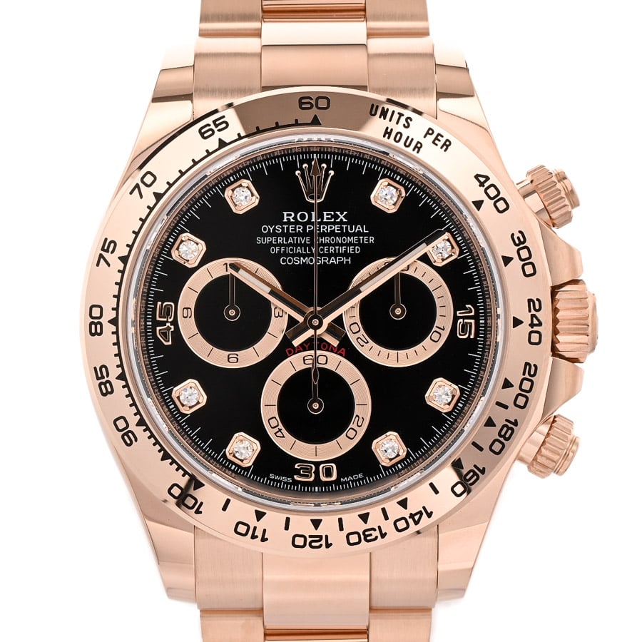 デイトナ ブラック・ピンク ケース:約40mm/ブレスサイズ:約18.5cm