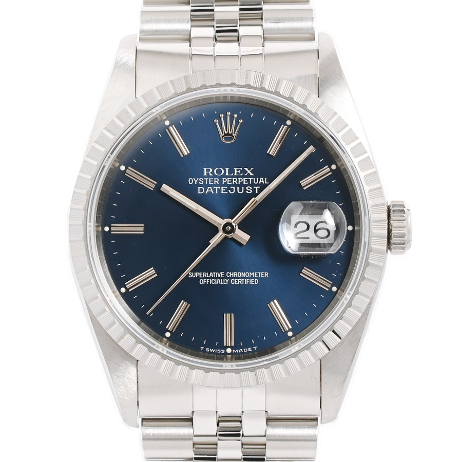 【中古A品】  ロレックス デイトジャスト  16220 ステンレス 元町本店