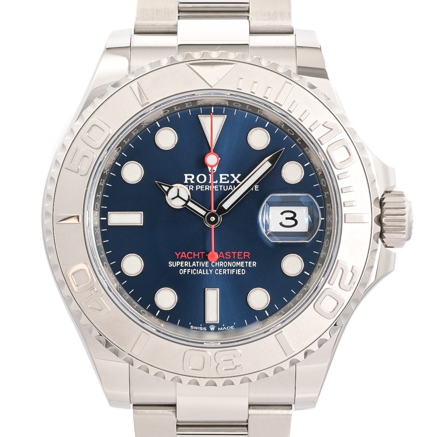 ヨットマスター40 ブルー ケース:約40mm/ブレスサイズ:約18.5cm