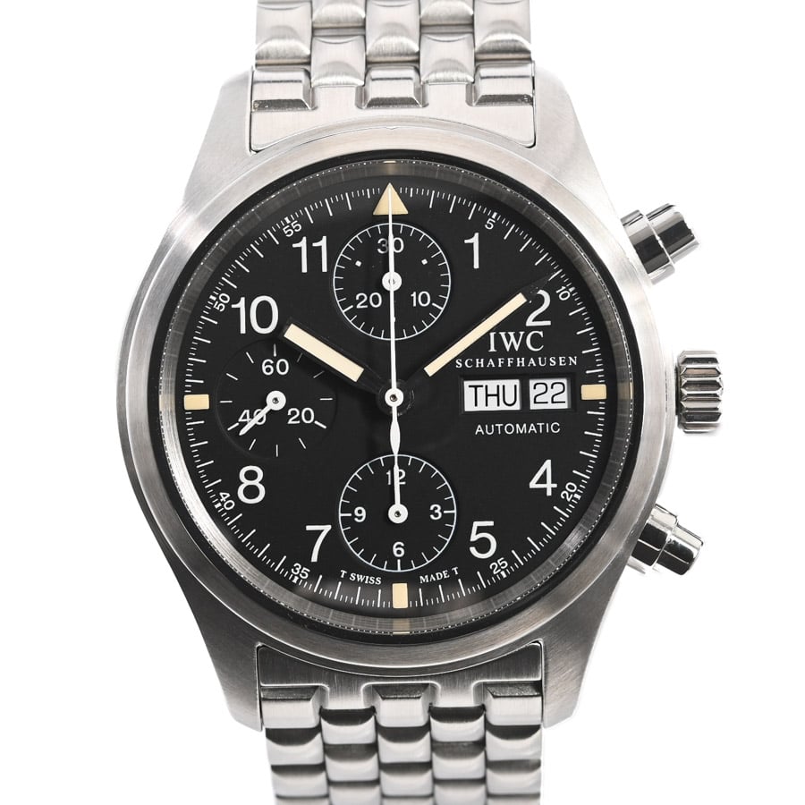 メカニカル フリーザー クロノグラフ ブラック ケース:約39mm(実寸)/ブレスサイズ:約18cm