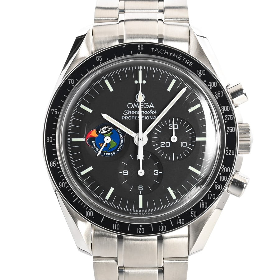 【中古A品】  オメガ スピードマスタープロフェッショナル ミッションズ アポロ7号  3597-11 ステンレス 新宿歌舞伎町店