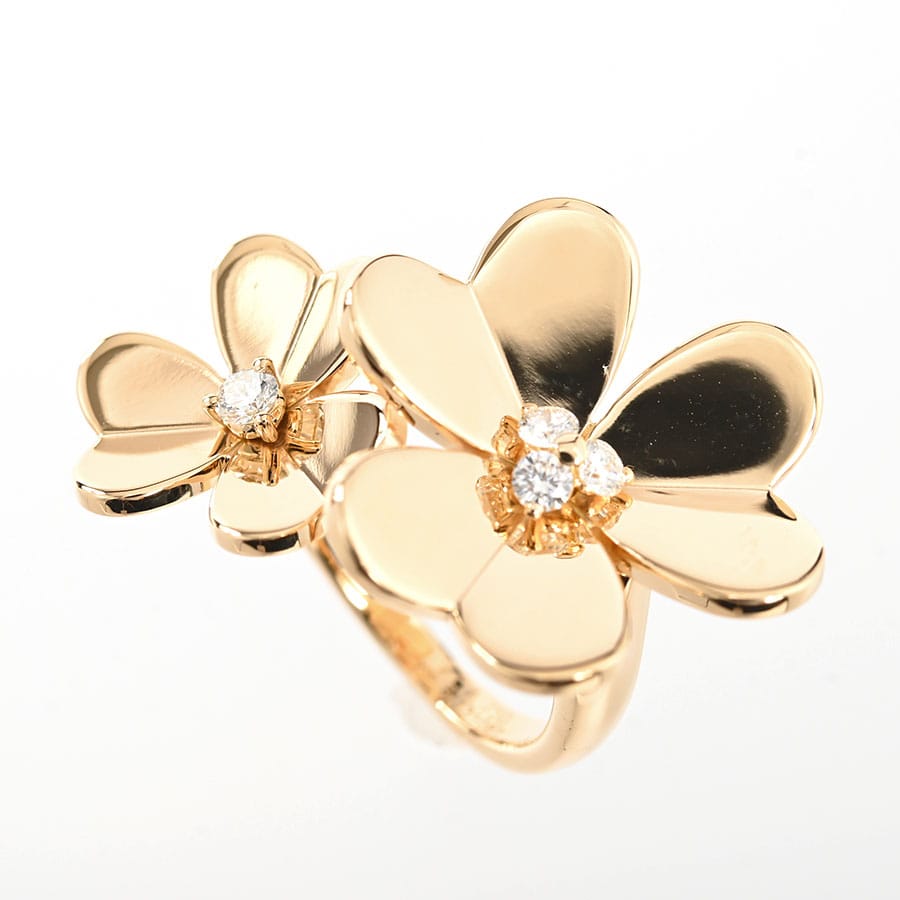 【中古A品】  ヴァンクリーフアーペル フリヴォル アントレ レ ドア  VCARB67648 K18イエローゴールド 元町本店