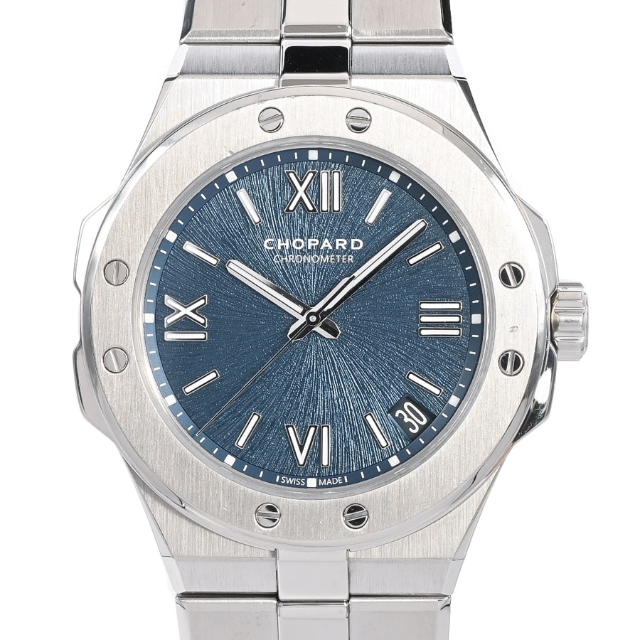 アルパインイーグル ラージ ブルー ケース:約41mm/ブレスサイズ:約19cm
