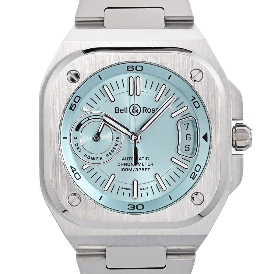 BR-X5 ICE BLUE STEEL アイスブルー ケース:約41mm/ブレスサイズ:約20cm