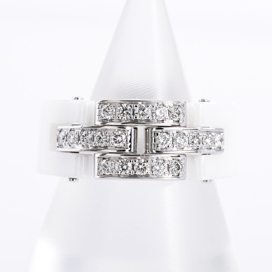 【中古A品】  カルティエ マイヨンパンテール   K18ホワイトゴールド/セラミック(K18WG/セラミック) 横浜関内店