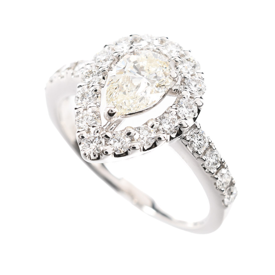 【中古A品】  タサキ ダイヤ リング   K18ホワイトゴールド 元町本店