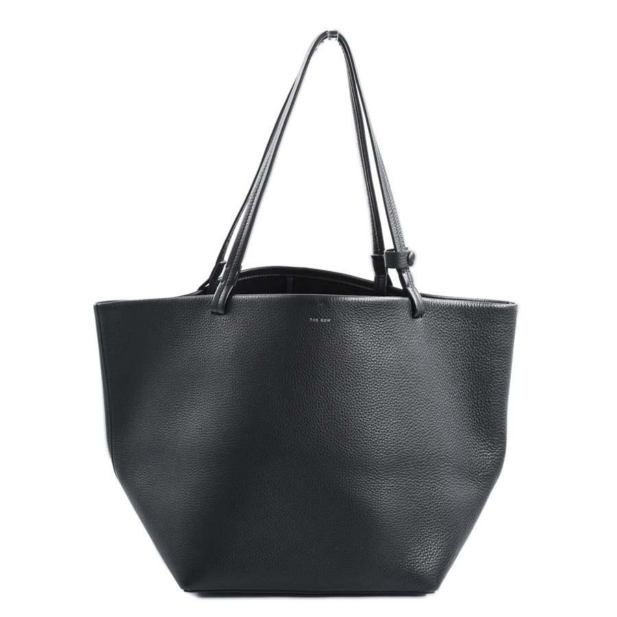 THE ROW パークトートスリー ブラック 約W上部47/下部24xH28.5xD25cm(実寸)