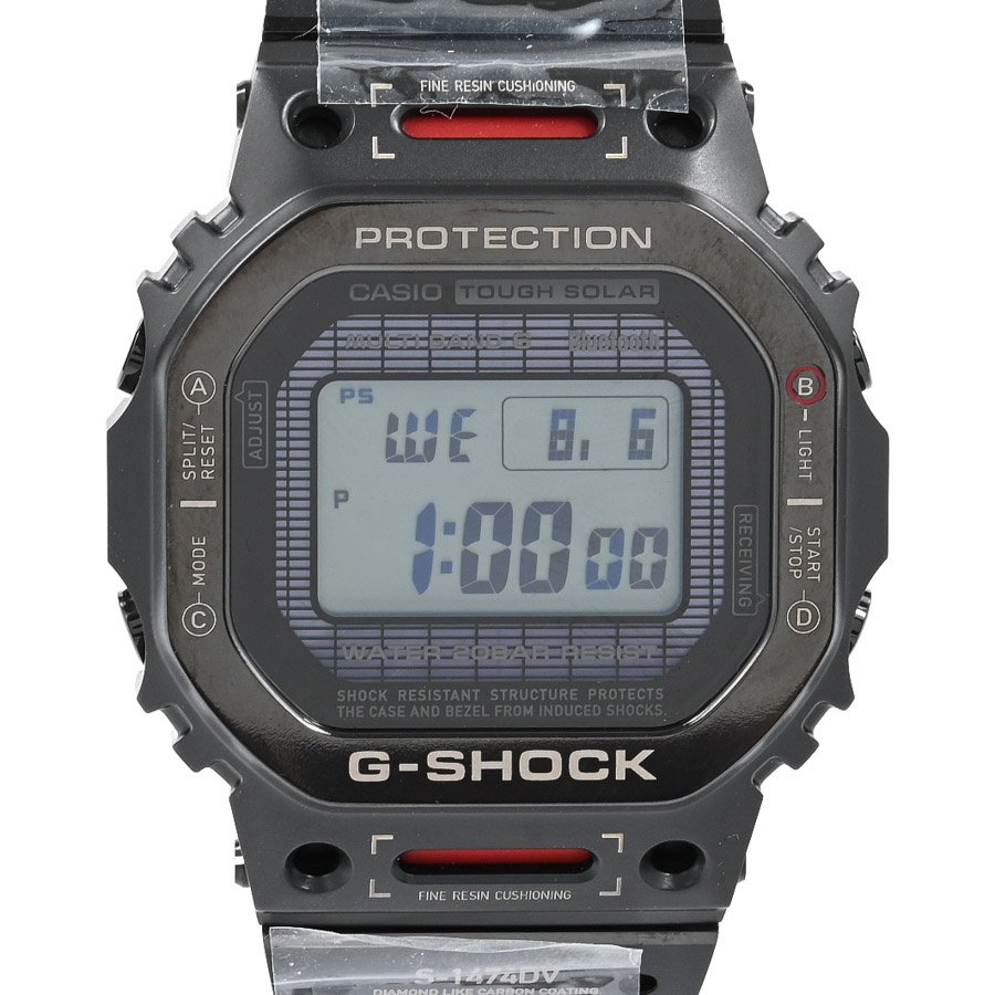 G-SHOCK FULL METAL ブラック ケース:約43mm(実寸)/ブレスサイズ:約20.5cm