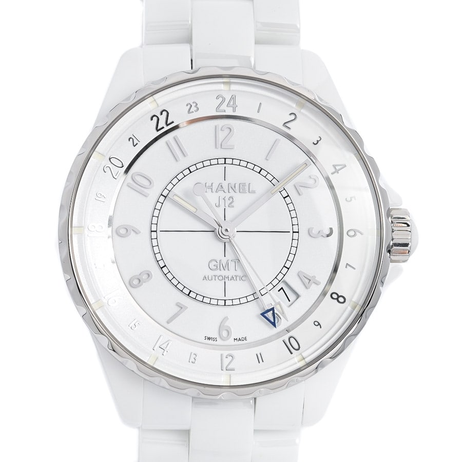 【中古A品】  シャネル J12 38mm GMT  H3103 セラミック 元町本店