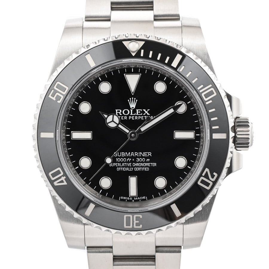 サブマリーナー ブラック ケース:約40mm/ブレスサイズ:約19.5cm