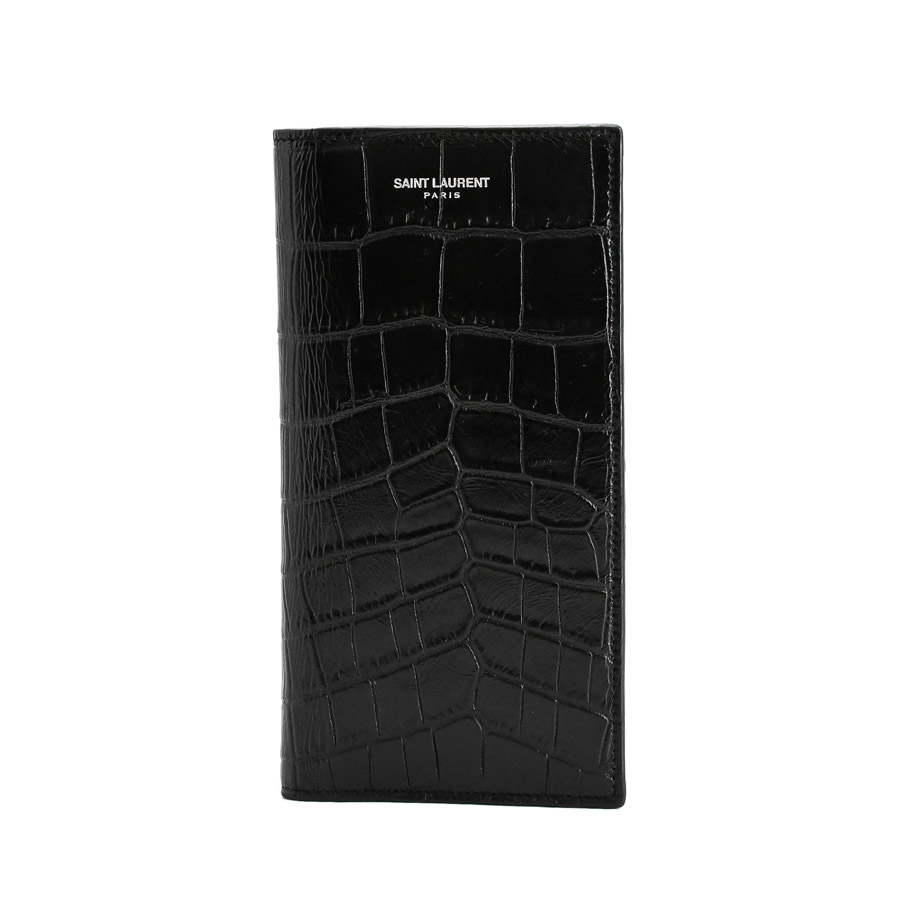 コンチネンタルウォレット ブラック 約W9.5xH18cm(実寸)