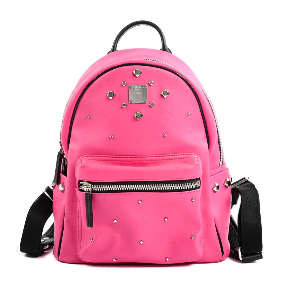 バックパック ピンク 約W27xH31xD12cm(実寸)