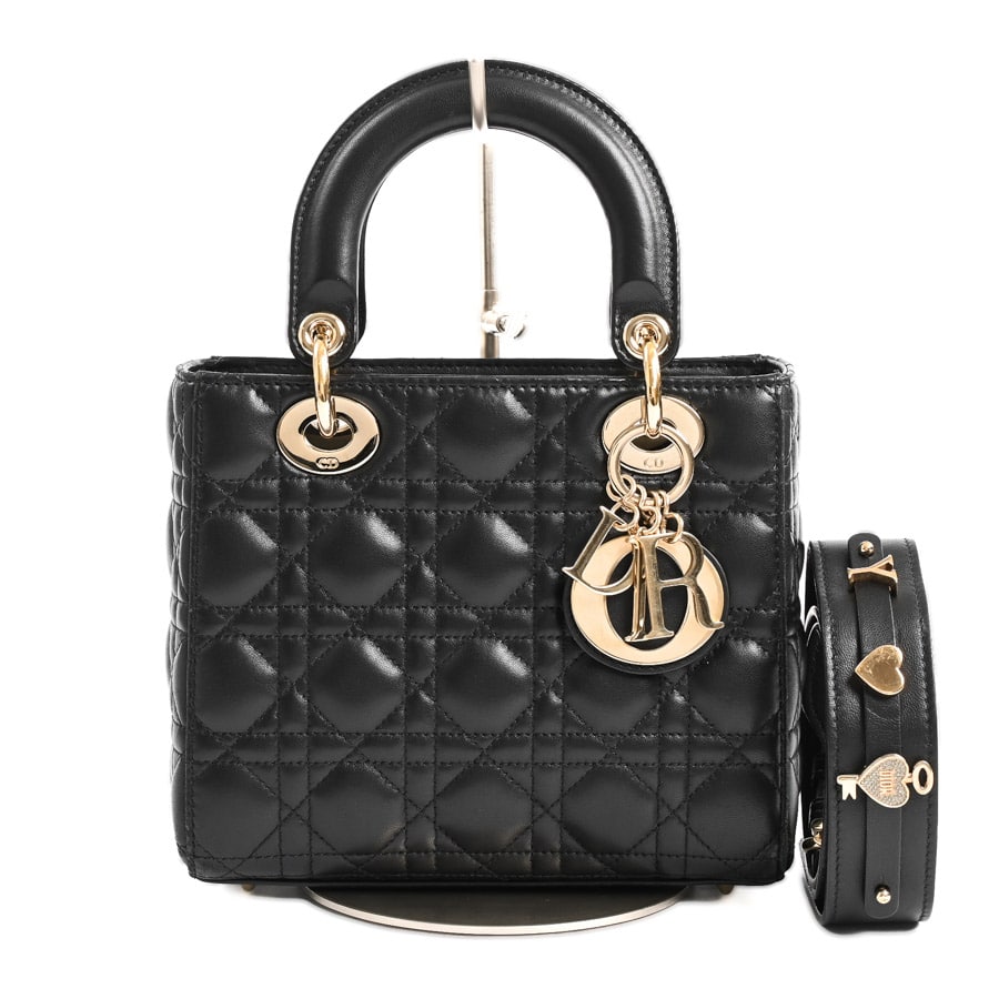 【中古B品】  ディオール レディディオールマイABCDIORスモール  M0538OCAL_M900 ラムスキン 新宿歌舞伎町店