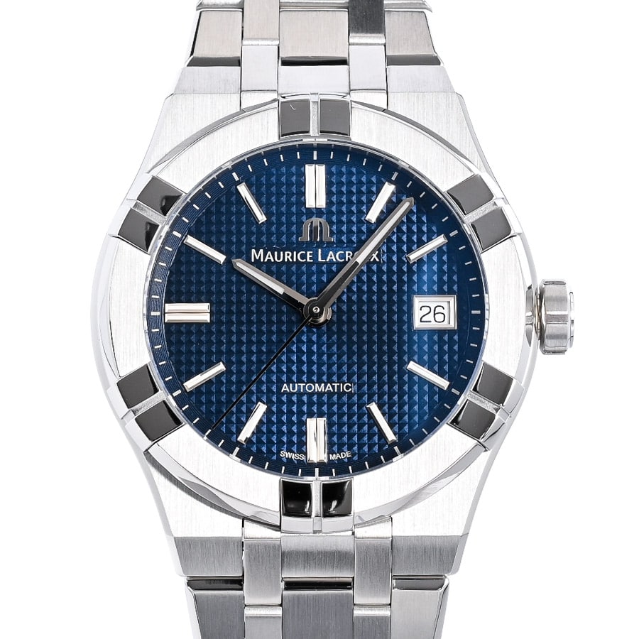 アイコン オートマティック 39mm ブルー ケース:約39mm(実寸)/ブレスサイズ:約20cm