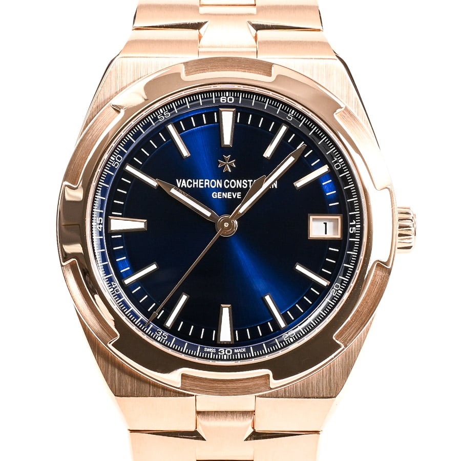 オーバーシーズ ブルー ケース:約40mm(実寸)/ブレスサイズ:約18.5cm