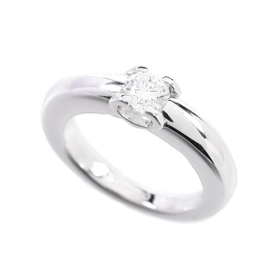 【中古A品】  カルティエ Cドゥカルティエソリテール   K18ホワイトゴールド 新宿歌舞伎町店