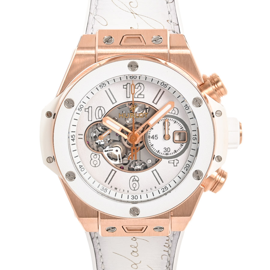 【中古A品】  ウブロ ビッグバン ウニコ ベルルッティ キングゴールド  421.OE.0500.VR.JBER2 ピンクゴールド 横浜関内店