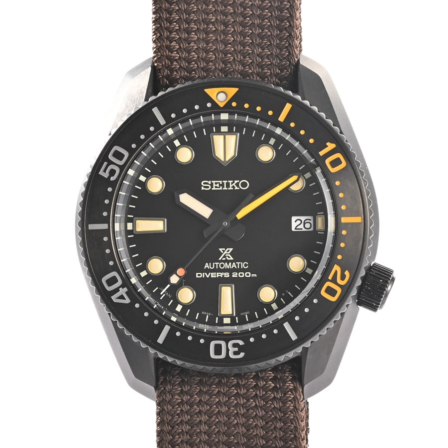 プロスペックス ブラックシリーズ 1968 メカニカルダイバーズ ブラック ケース:約42mm(実寸)