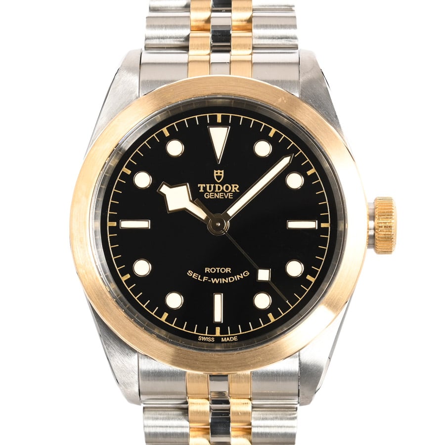 ヘリテージ ブラックベイ 41mm ブラック ケース:約40mm(実寸)/ブレスサイズ:約19cm