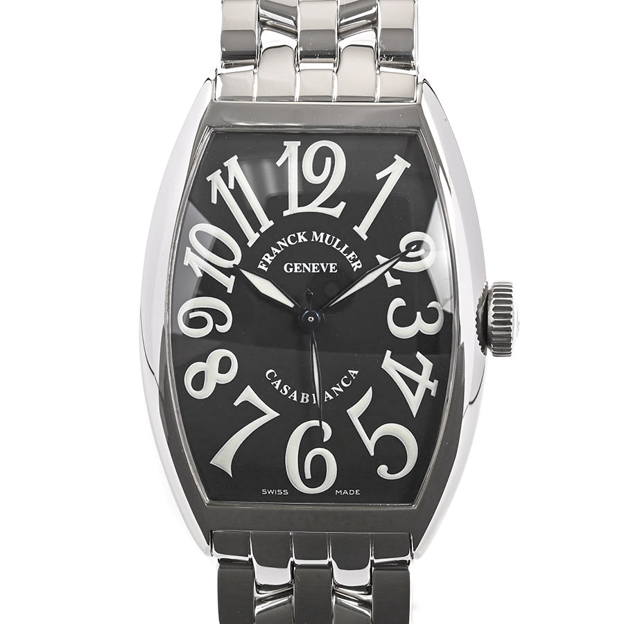 【中古A品】  フランクミュラー トノーカーベックス カサブランカ  5850CASA ステンレス 新宿歌舞伎町店