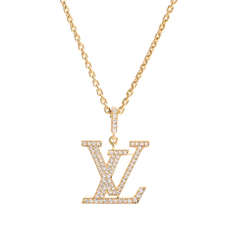 パンダンティフ LV GM チェーン長さ(留め具含):約44.5/最長54.5cm / チャーム:約W15xH23mm
