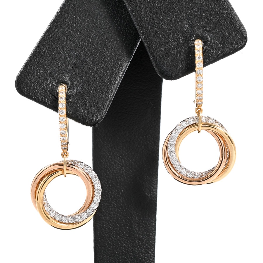 【中古A品】  カルティエ トリニティ  B8301465 K18YWP 新宿歌舞伎町店