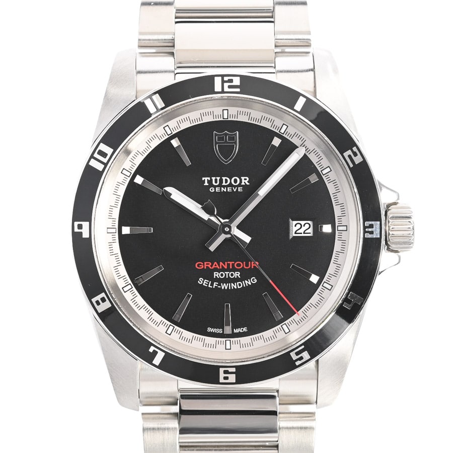 グランツアー デイト ブラック ケース:約42mm(実寸)/ブレスサイズ:約18.5cm
