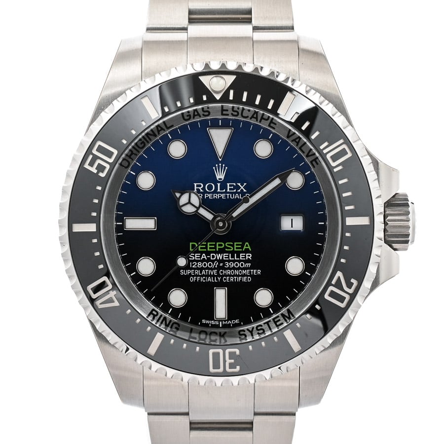 ディープシー ブルー ケース:約44mm/ブレスサイズ:約19.5cm