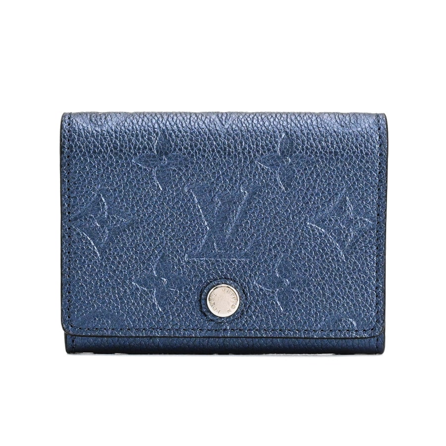 アンヴェロップカルトドゥヴィジット ネイビー 約W10.5xH8cm(実寸)