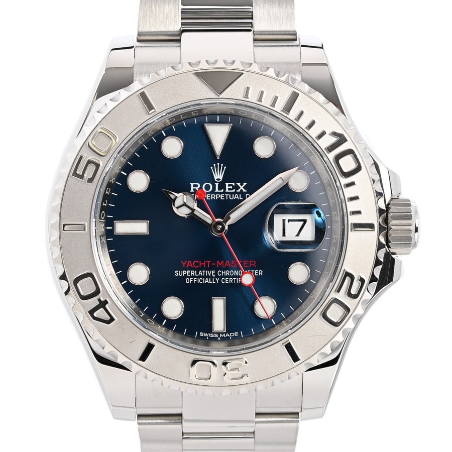 ヨットマスター ブルー ケース:約40mm/ブレスサイズ:約18.5cm