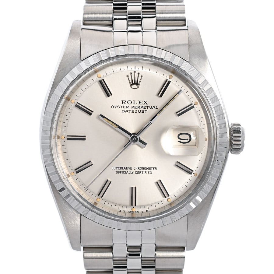 デイトジャスト シルバー ケース:約36mm/ブレスサイズ:約18.5cm