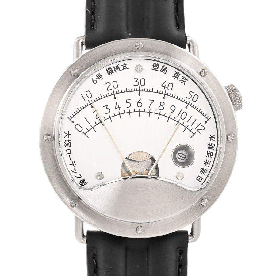 6号 シルバー ケース:約42mm(実寸)
