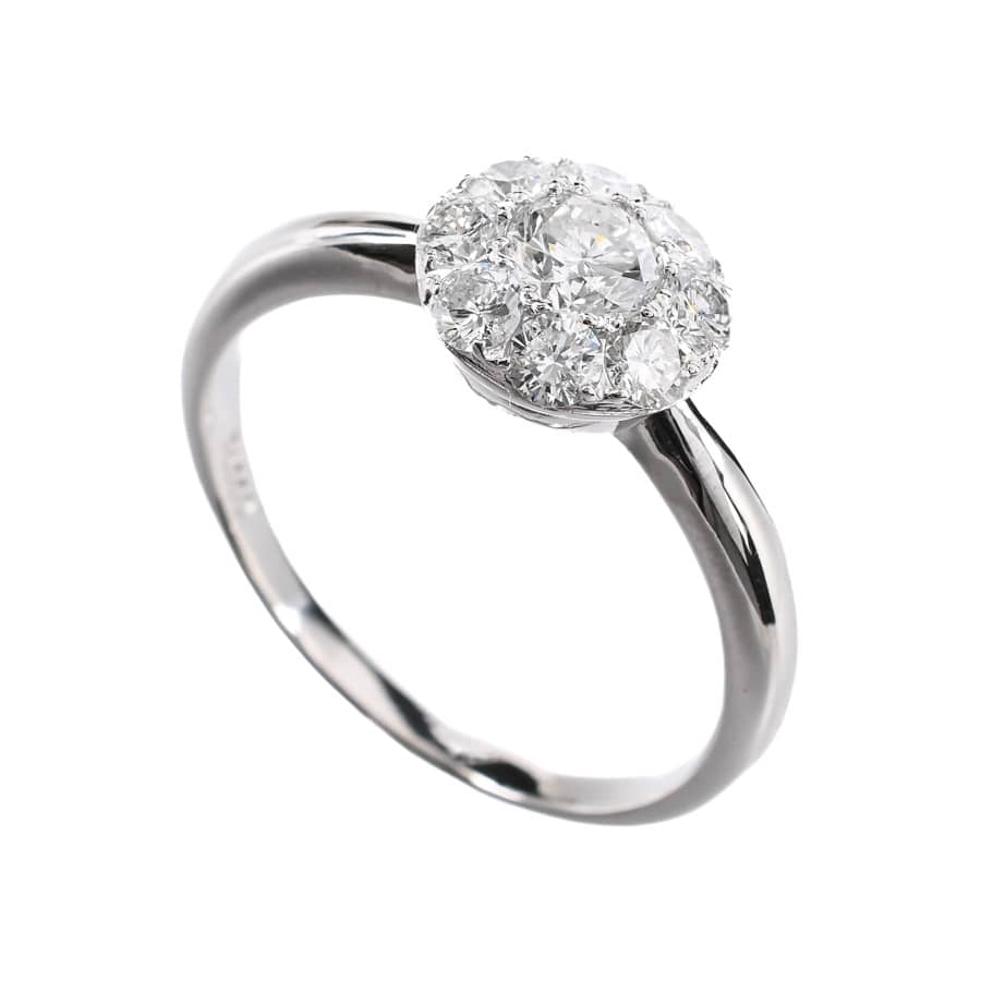 【中古A品】  ノンブランドジュエリー ダイヤ リング   プラチナ900 横浜関内店