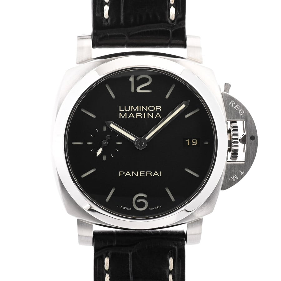 ルミノールマリーナ 1950 3デイズ ブラック ケース:約42mm