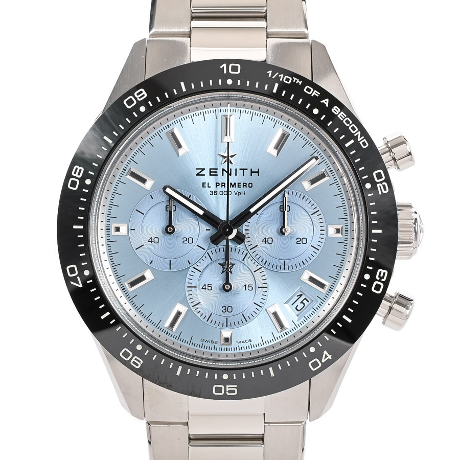 【中古A品】  ゼニス クロノマスタースポーツ ヨシダスペシャル  03.3105.3600/52.M310 ステンレス 銀座