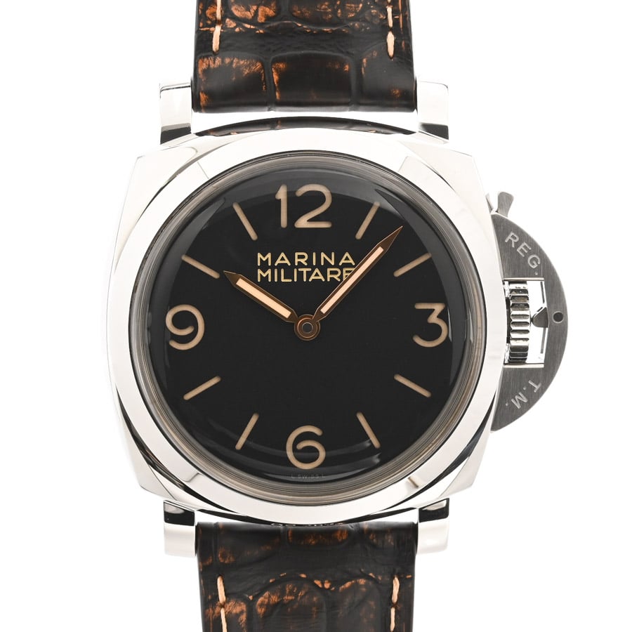 ルミノール 1950 マリーナミリターレ 3デイズ アッチャイオ ブラック ケース:約47mm