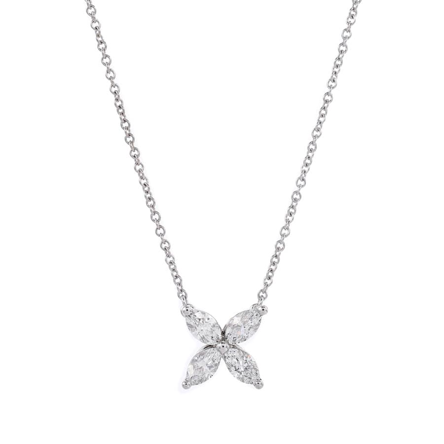 【中古A品】  ティファニー ビクトリア   Pt950 銀座