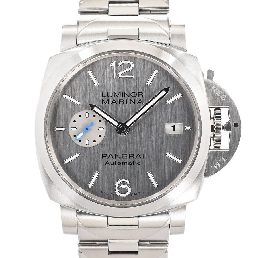 ルミノール マリーナ シルバー ケース:約42mm/ブレスサイズ:約18cm