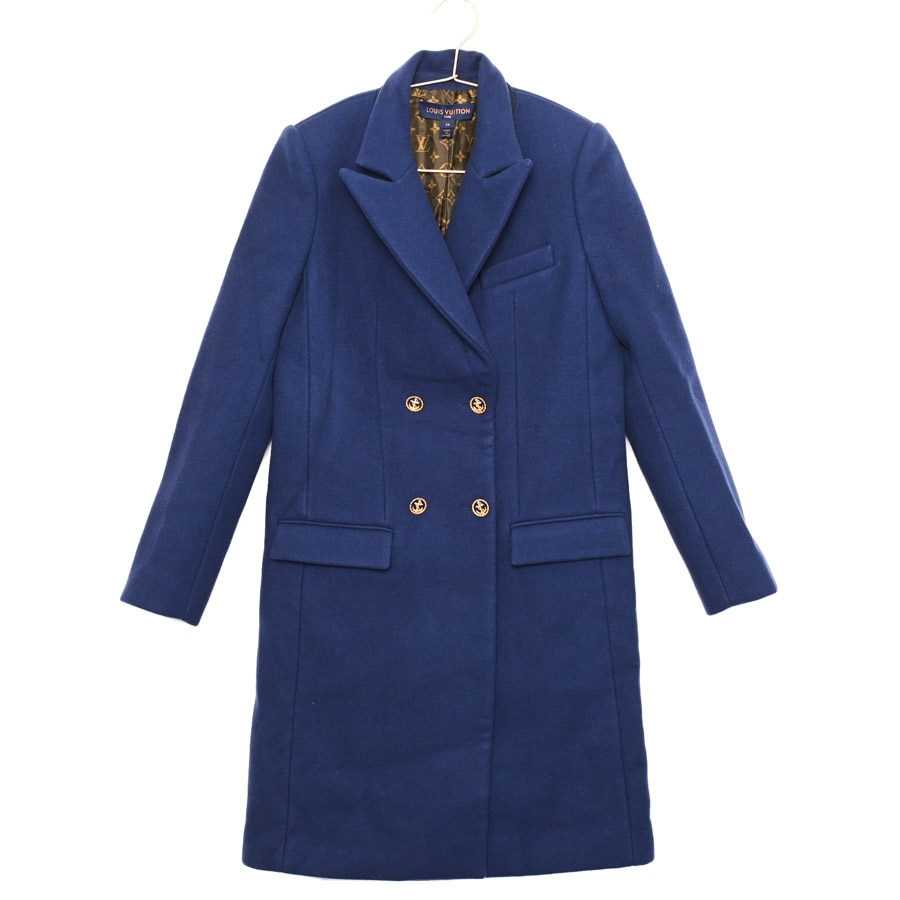 【中古A品】  ルイヴィトン ロングコート  FMCO29 カシミア THE YOKOHAMA FRONT