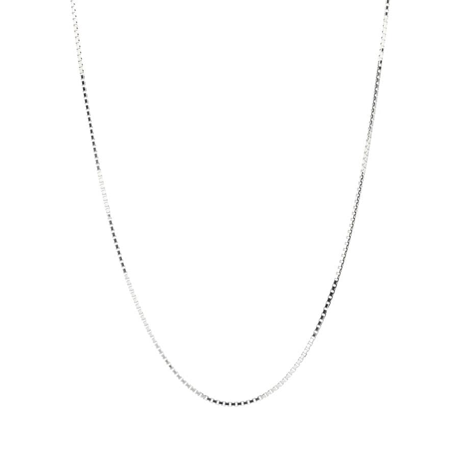 ベネチアンチェーン チェーン長さ(留め具含):最長約45cm / 幅:約0.8mm