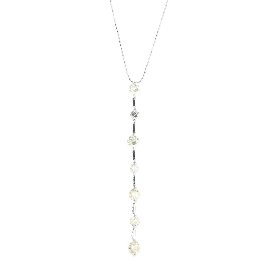 【中古A品】  ノンブランドジュエリー ダイヤ ネックレス   プラチナ850x900 横浜関内店