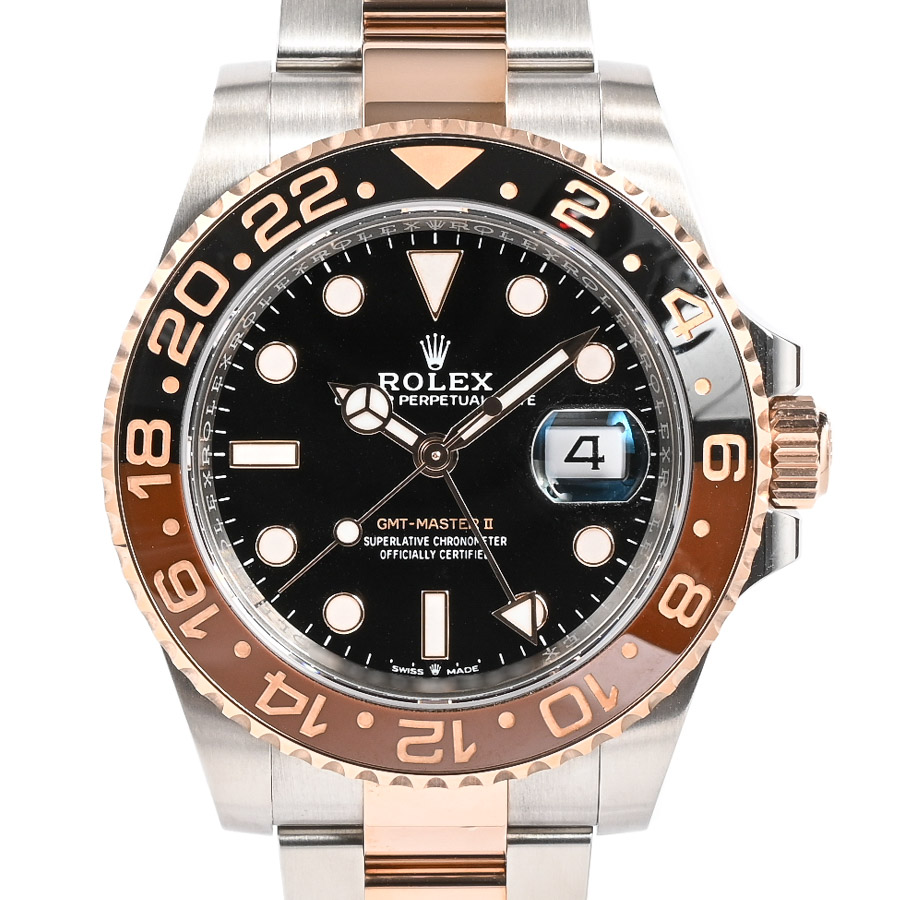 GMTマスター2 ブラック ケース:約40mm/ブレスサイズ:約18.5cm