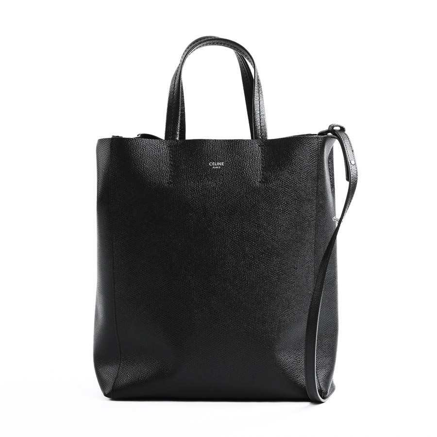 バーティカルカバスモール ブラック 約W24xH29xD10cm(実寸)