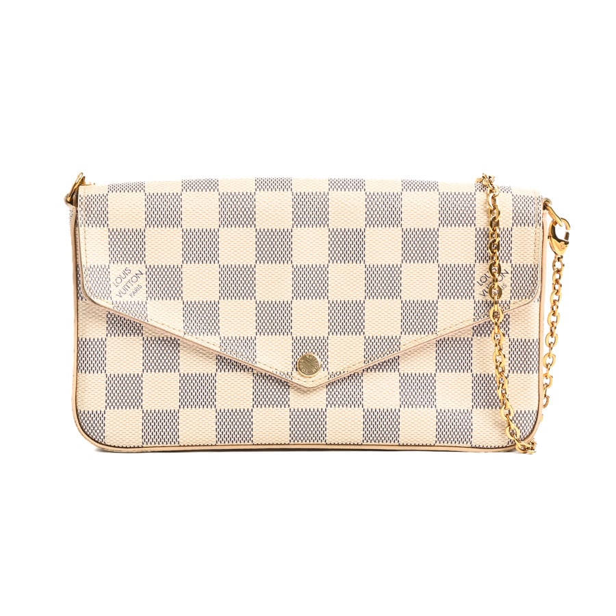 ポシェットフェリシー ホワイト 約W21xH12xD3cm