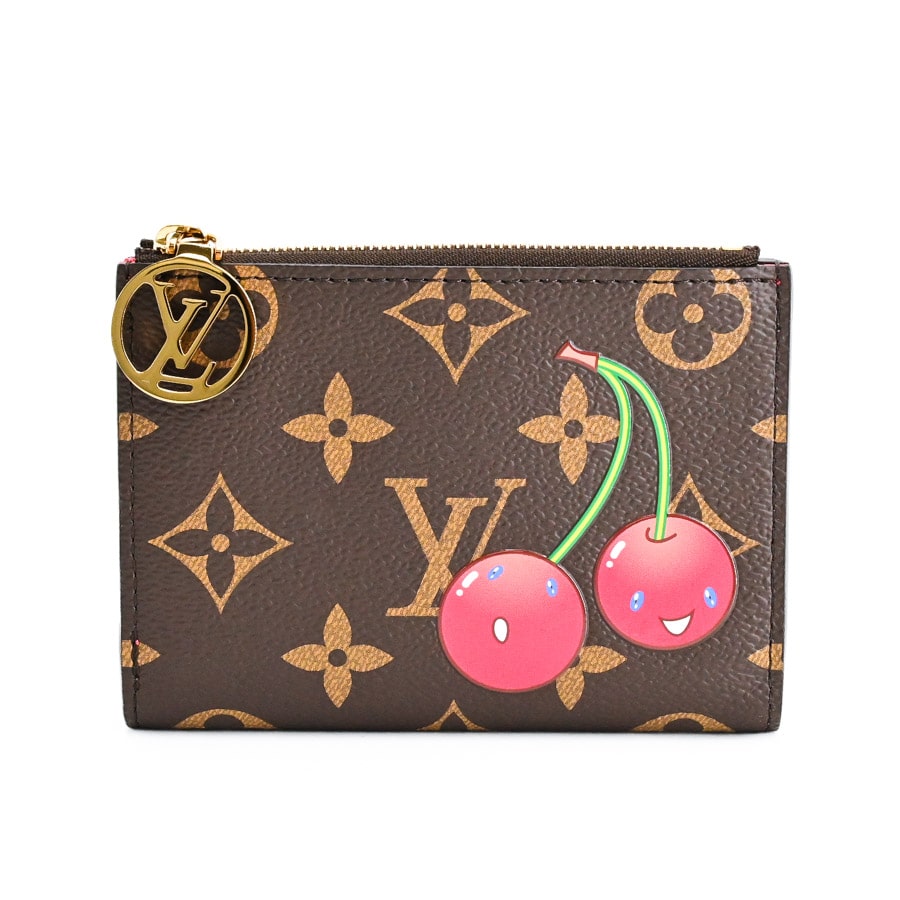 LVxTMポルトフォイユリサ ブラウン 約W11xH8cm(実寸)
