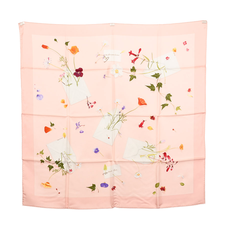 【中古AB品】  エルメス カレ90   シルク 銀座