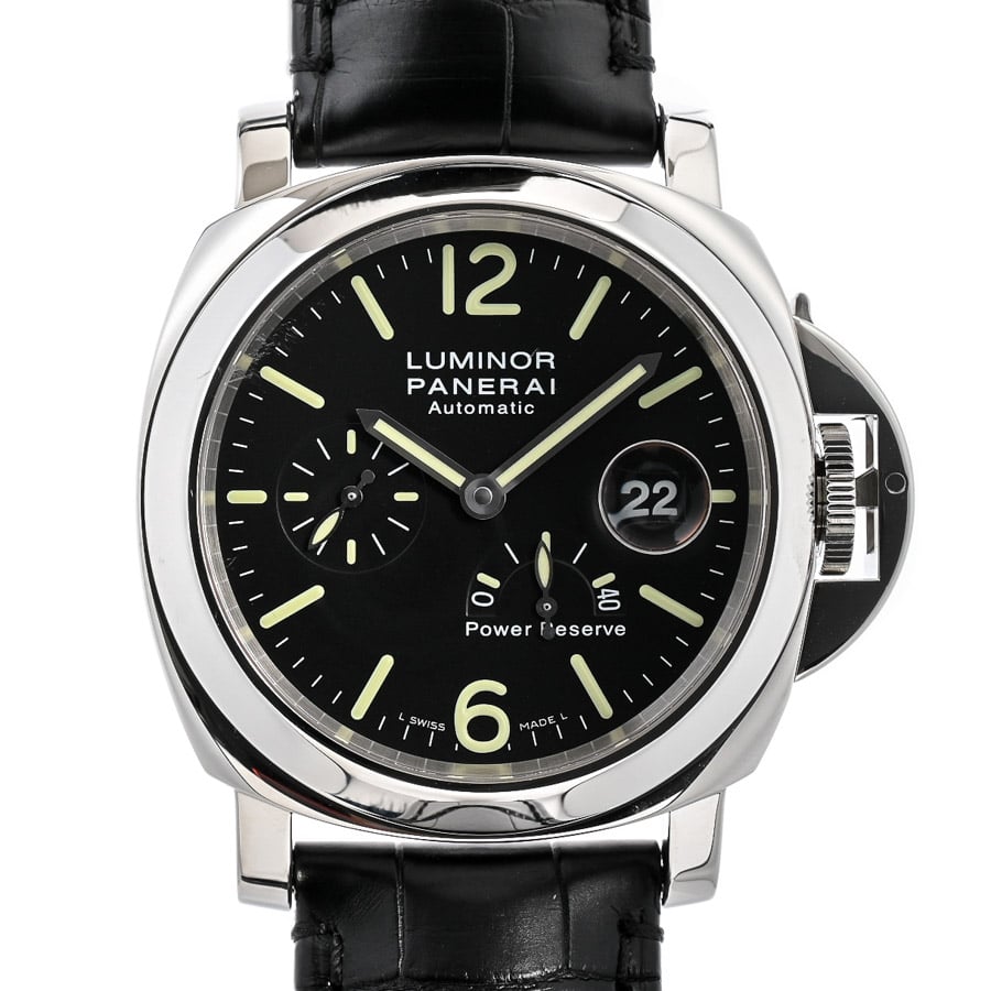 【中古A品】  パネライ ルミノール パワーリザーブ 44mm  PAM00090 ステンレス 新宿歌舞伎町店